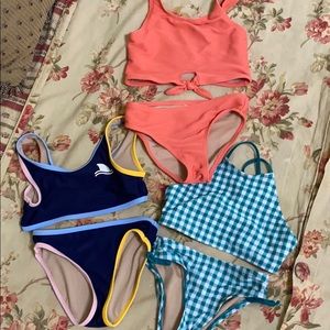 3 adorable bathing suits